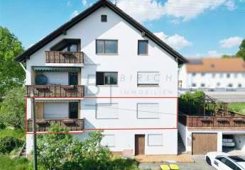 Großzügige 4-Zimmer-EG-Wohnung mit Balkon, Garage und attraktivem Entwicklungspotenzial