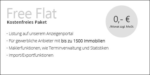 Anzeigenpaket: FREE Flat