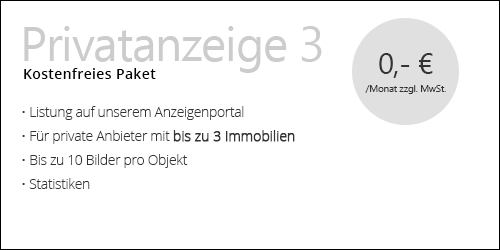 Anzeigenpaket: Privatanzeige (gratis)